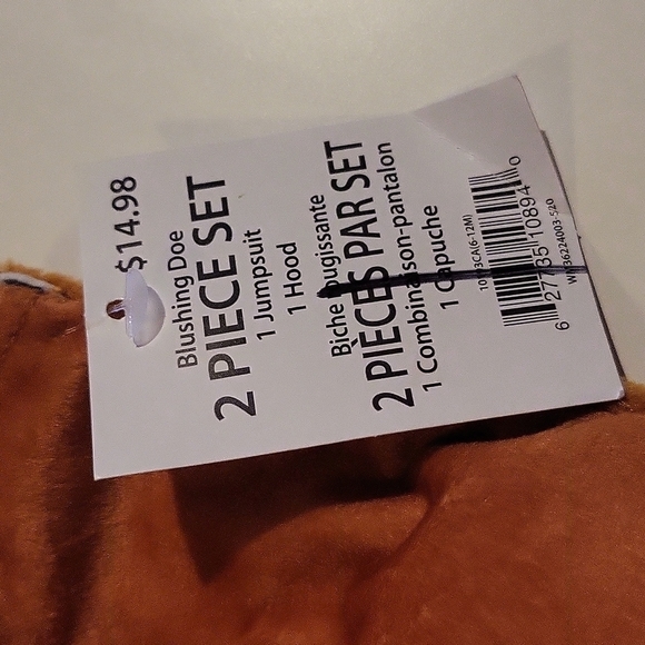 đť…şBLUSHING Doe 2 Piece Set Children Costume - Picture 4 of 4